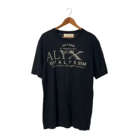 1017 ALYX 9SM(ALYX)/T-Shirt/XL/Black/Cotton/AAUTS0372FA01