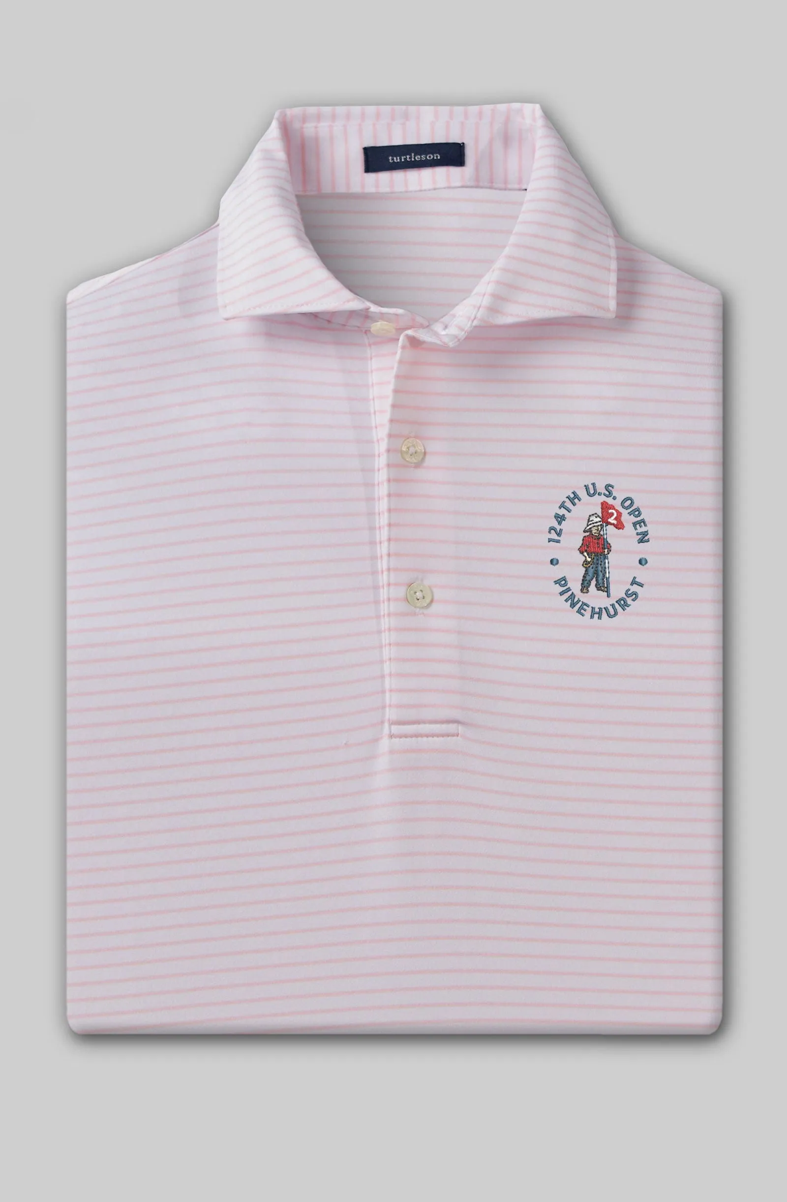 124th U.S. Open - Dylan Stripe Performance Polo