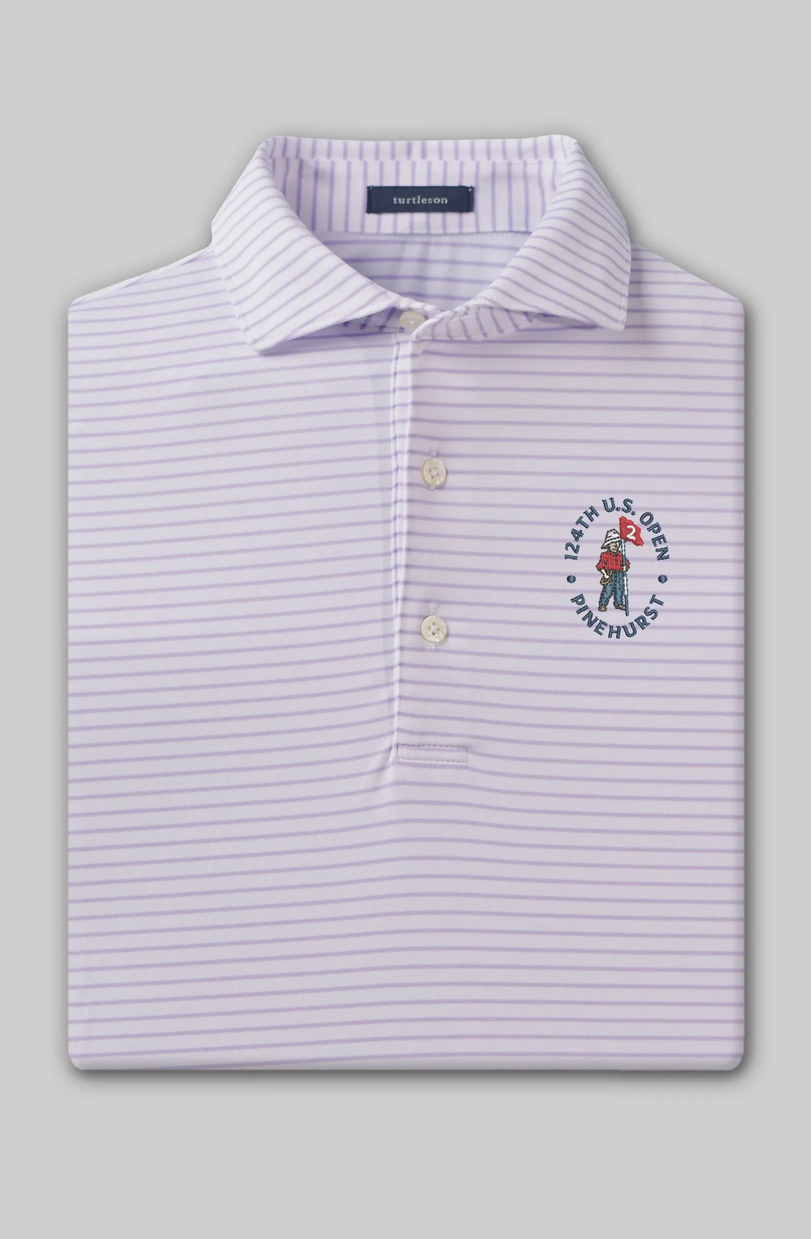 124th U.S. Open - Dylan Stripe Performance Polo