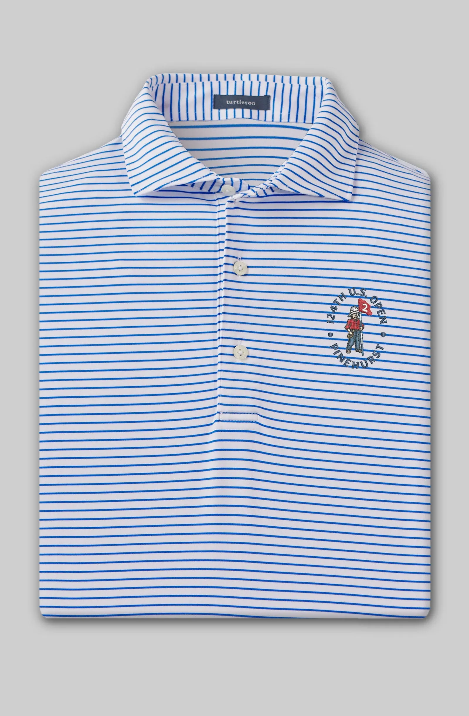 124th U.S. Open - Dylan Stripe Performance Polo