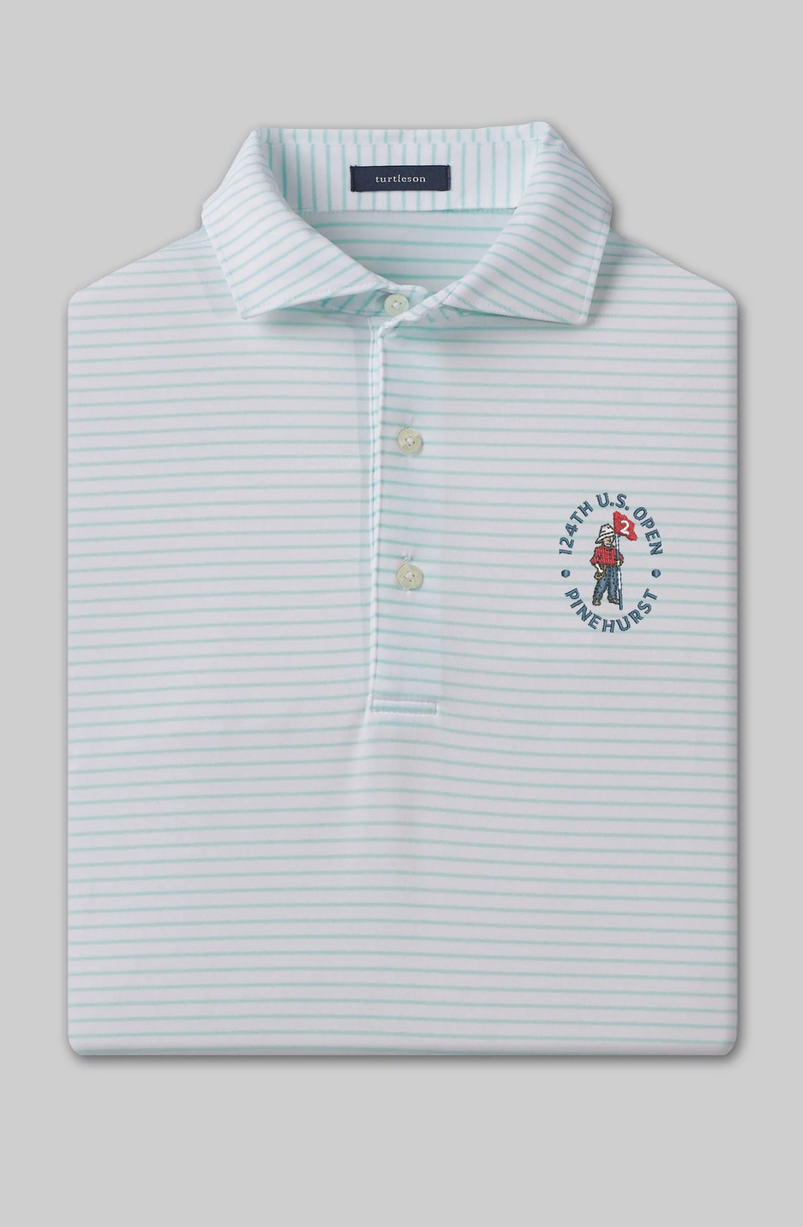 124th U.S. Open - Dylan Stripe Performance Polo