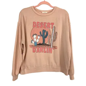 12PM by Mon Ami Desert Darlin' Sweatshirt- Size L