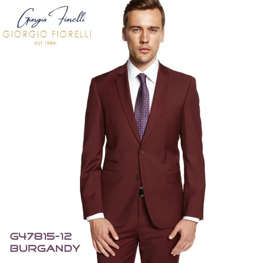 2 Pc Giorgio Fiorelli Suit - Burgundy