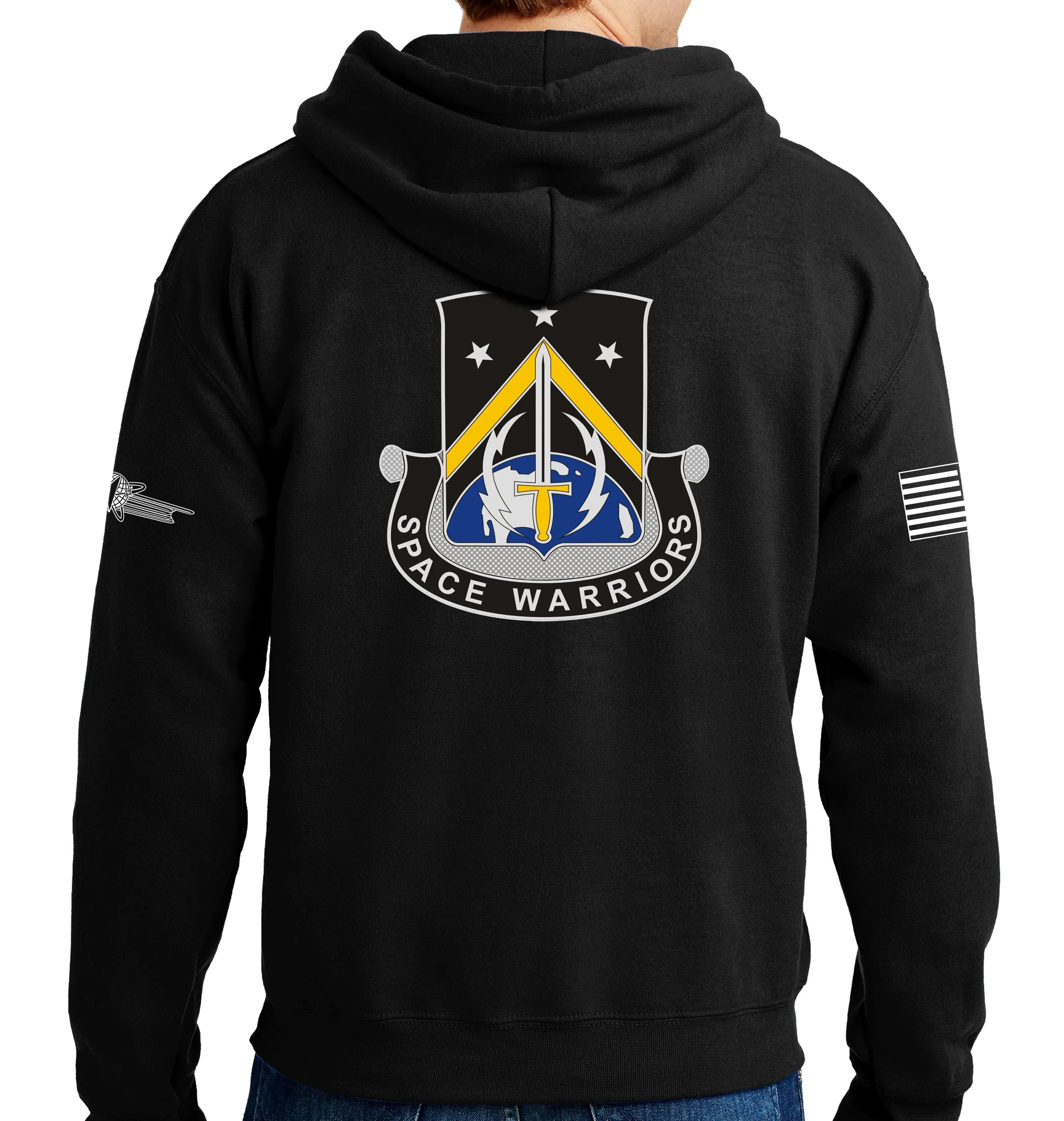 22nd Shoguns Unisex Hoodie Sweatshirt. This sweatshirt is NOT approved for PT.