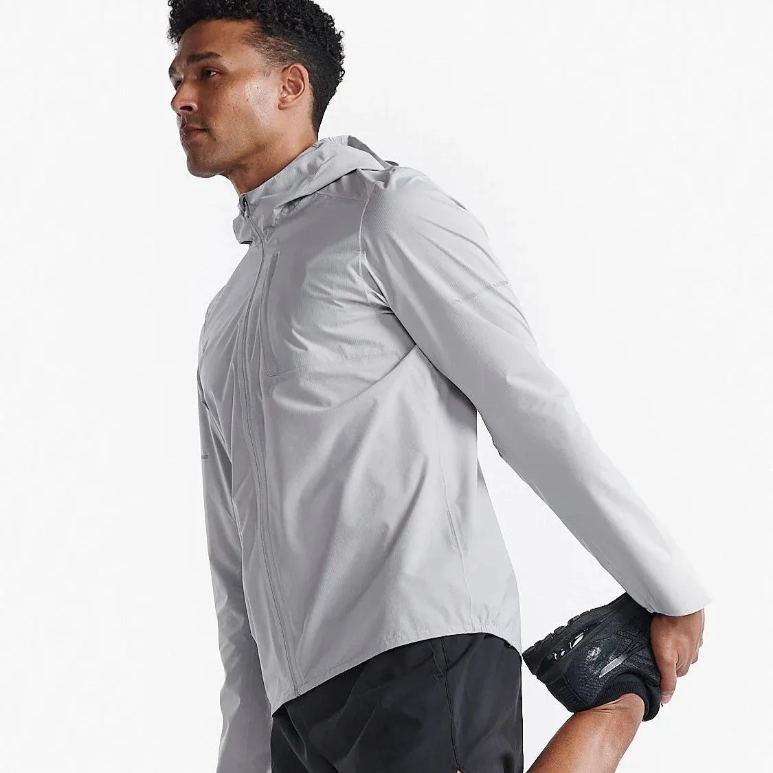 2XU Ignition Shield Jacket | Harbor Mist / Silver Reflective | Mens