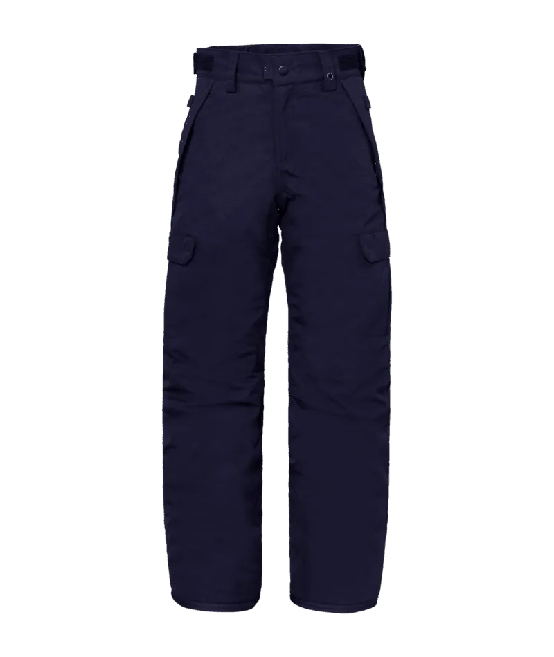 686 Youth Infinity Cargo Insulated Snowboard Pants Black 2024