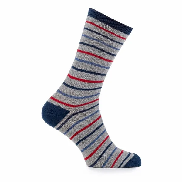 7 DAYS OF THE WEEK Mens Cotton Blend Socks Set Multi: