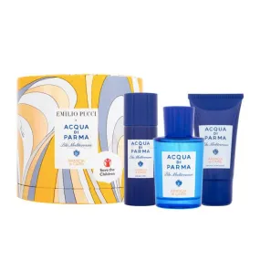 Acqua Di Parma Blu Mediterraneo Fico Di Amalfi Set EDT 75 ML   Gel de ducha 40 ML   Crema 50ml (U)