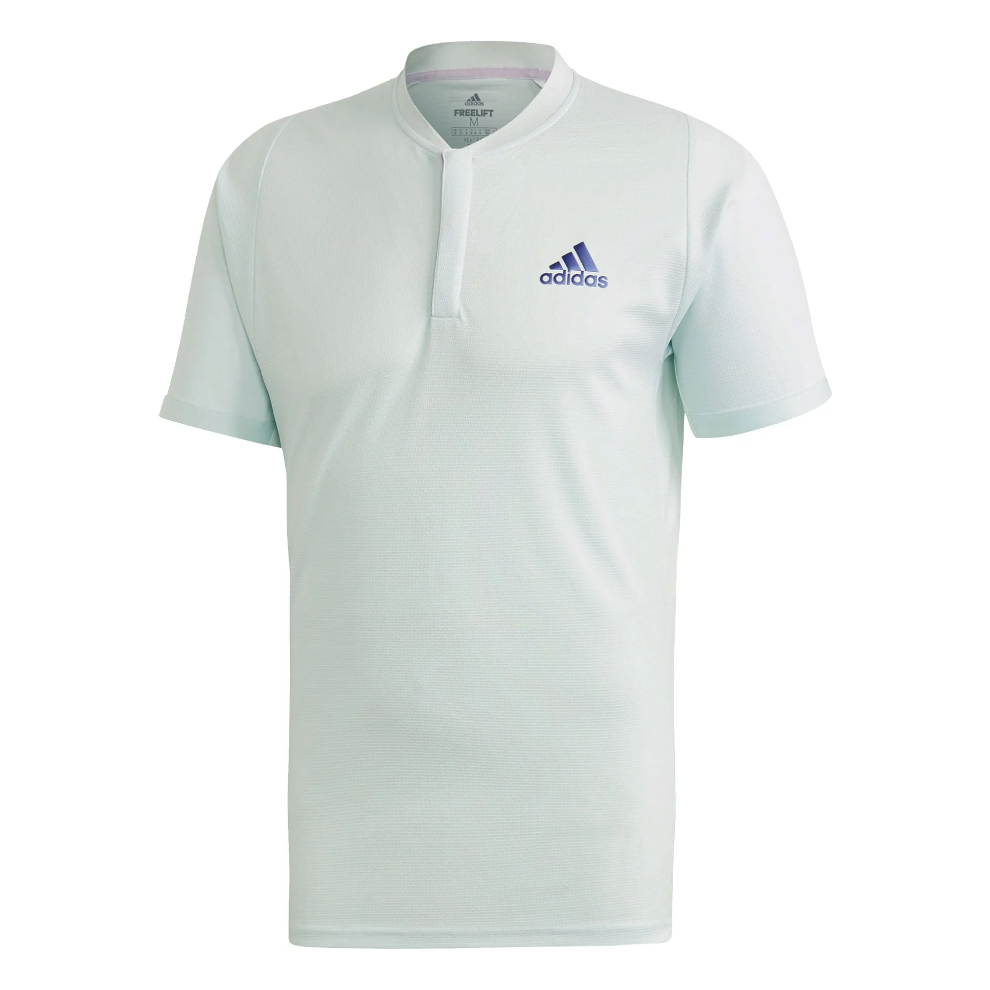 adidas Men's Polo FreeLift HEAT.RDY - Dash Green / Tech Indigo FK0805