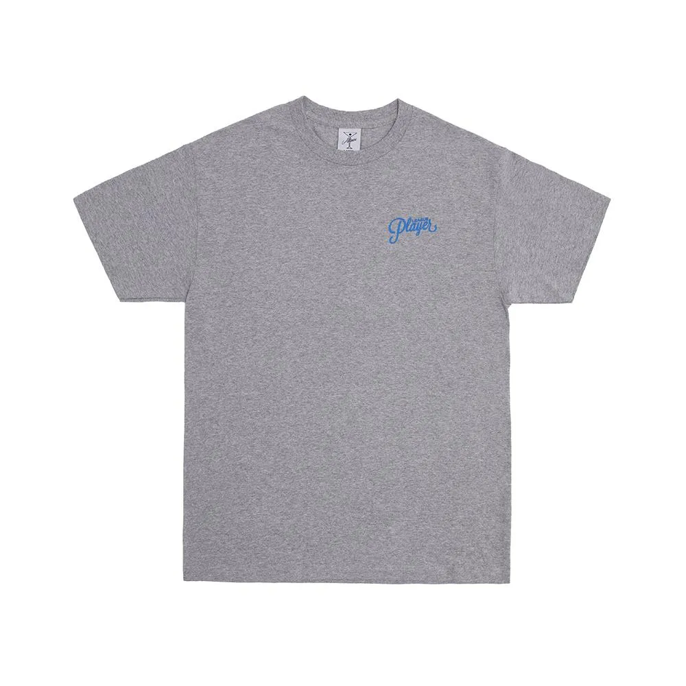 ALLTIMERS PLISSKIN PLAYER TEE - HEATHER GREY