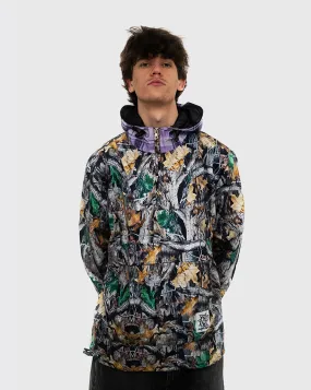 Arcade Two-Tone Nylon Anorak - Multi