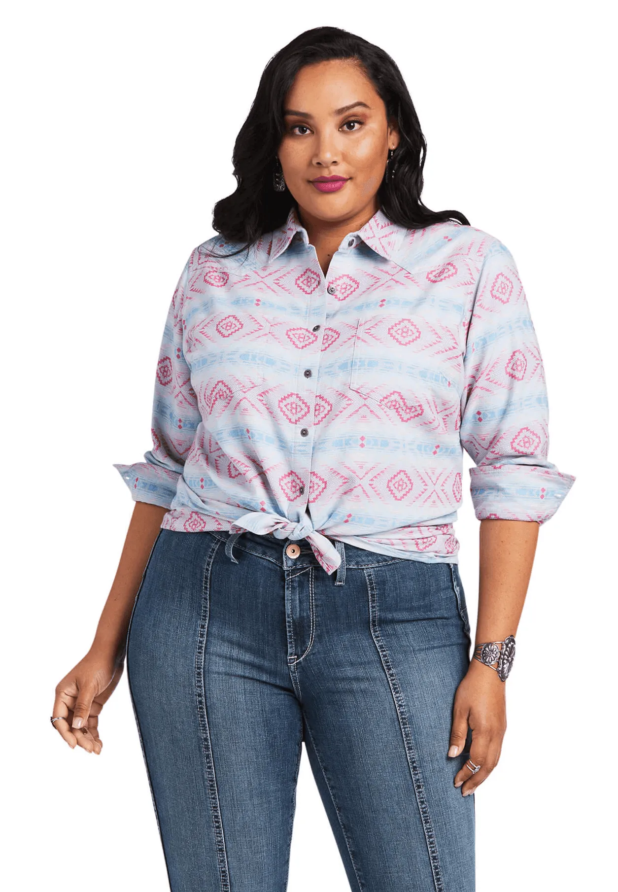 Ariat Women's  REAL Billie Jean Long Sleeve Western Shirt 10039862