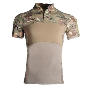 Army Combat Rip-stop Python Camouflage Men's T-Shirts