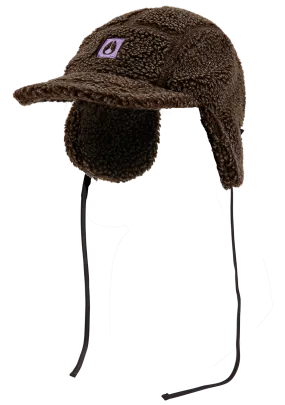 Babs Earflap Cap - Charcoal