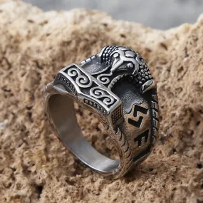 Bague Viking Puissance de Mjolnir