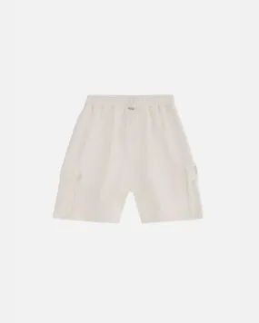 Basics Cargo Short White