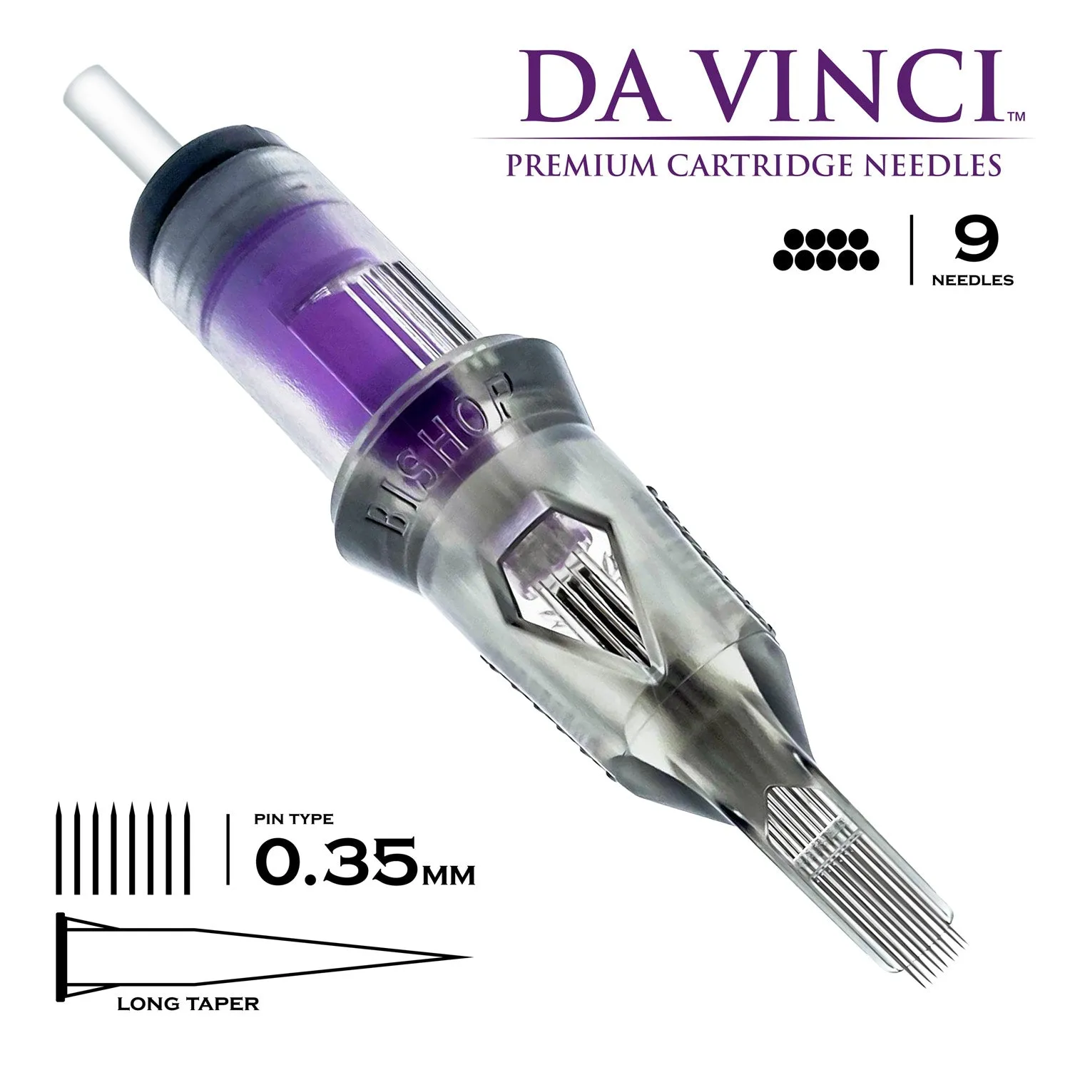 Bishop Da Vinci V2 Cartridges - Magnum Long Taper