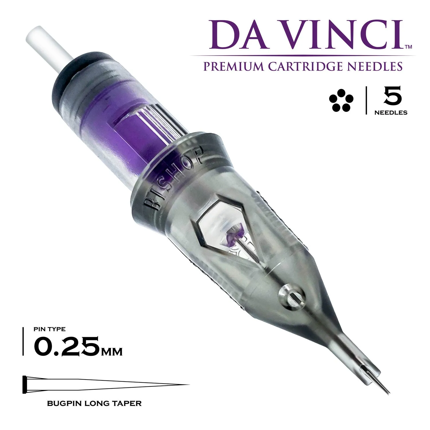 Bishop Da Vinci V2 Cartridges - Super Bugpin Round Liner