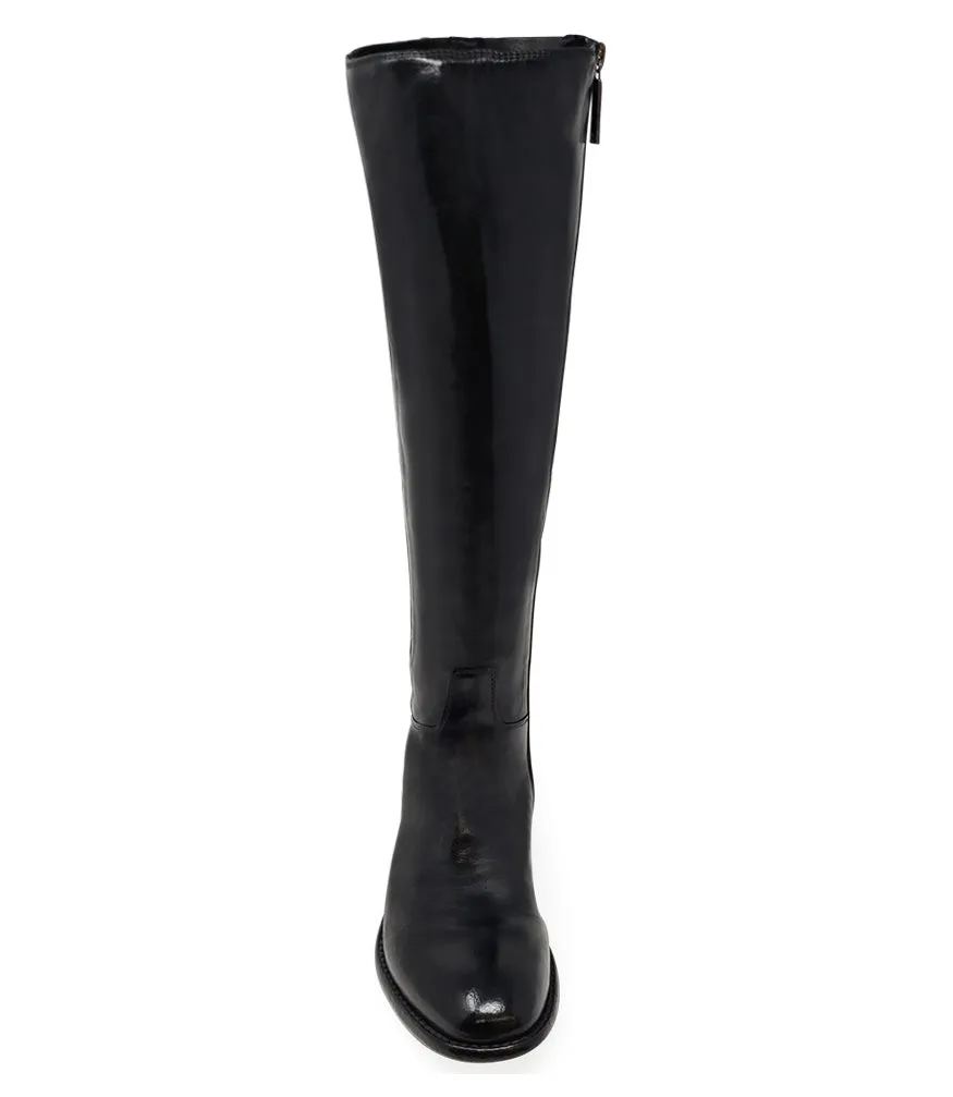 Black Knee High Boot