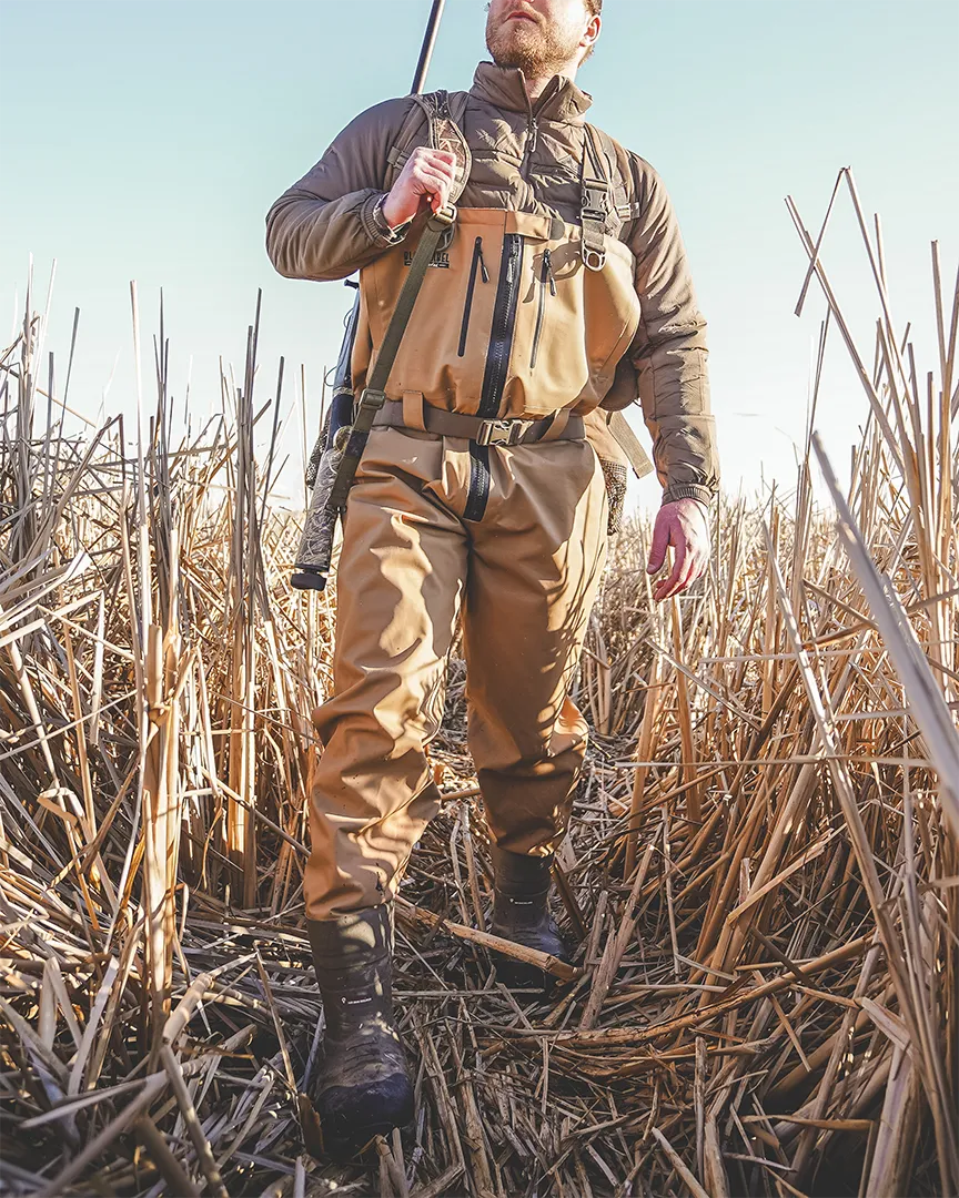 Black Label Elite Zipper Uninsulated Wader - Realtree MAX-7