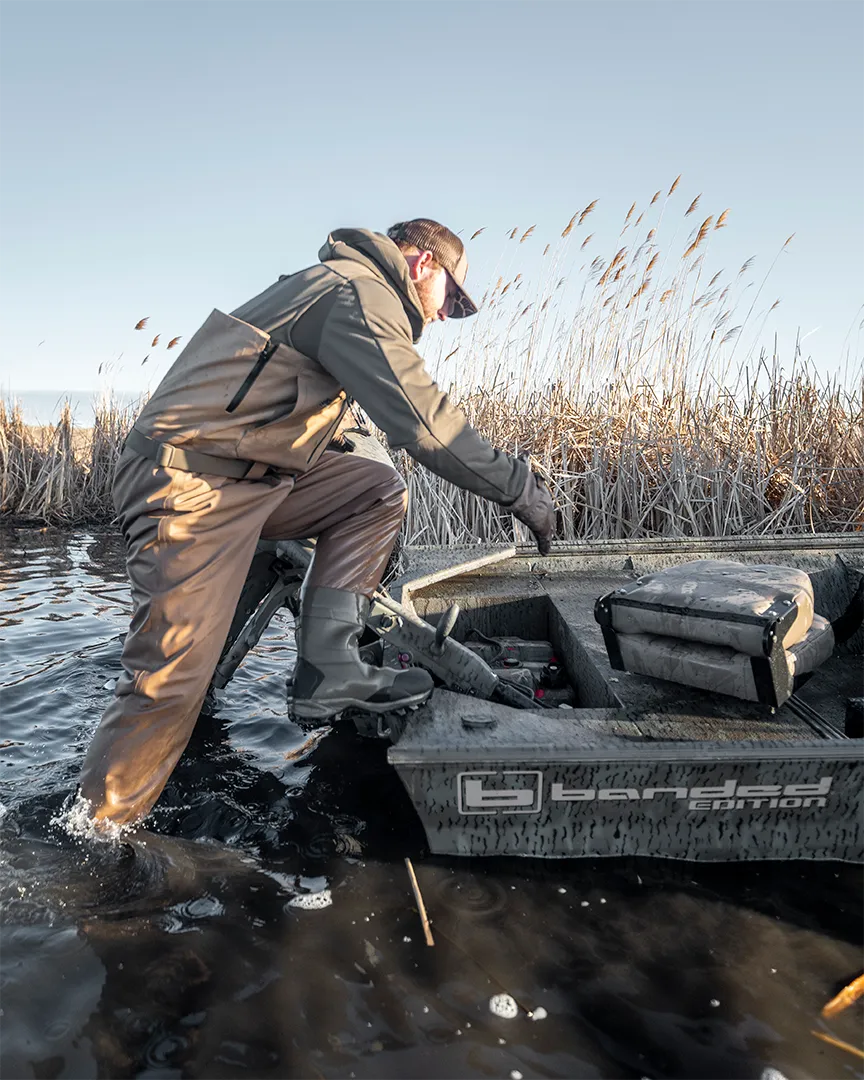 Black Label Elite Zipper Uninsulated Wader - Realtree MAX-7