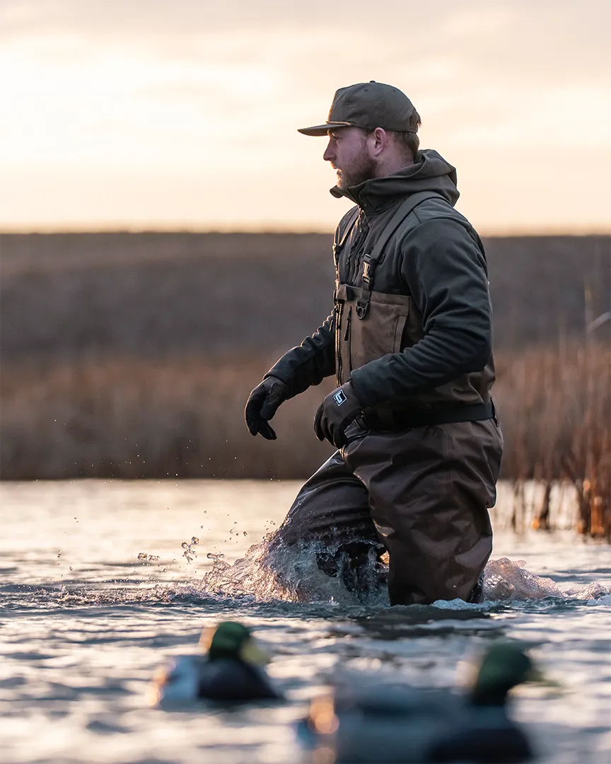 Black Label Elite Zipper Uninsulated Wader - Realtree MAX-7