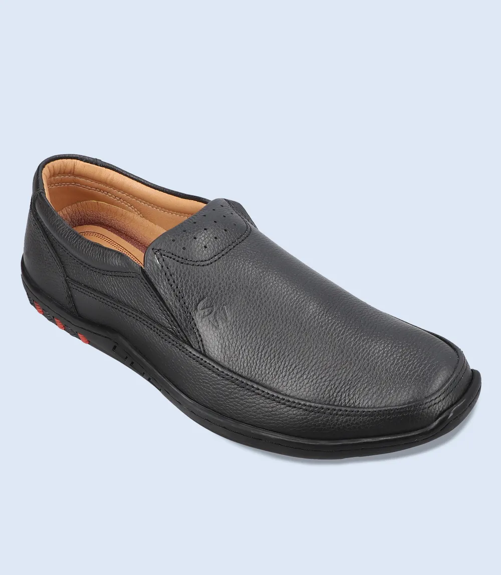 BM5277-BLACK-Men Comfort Life Style Shoes