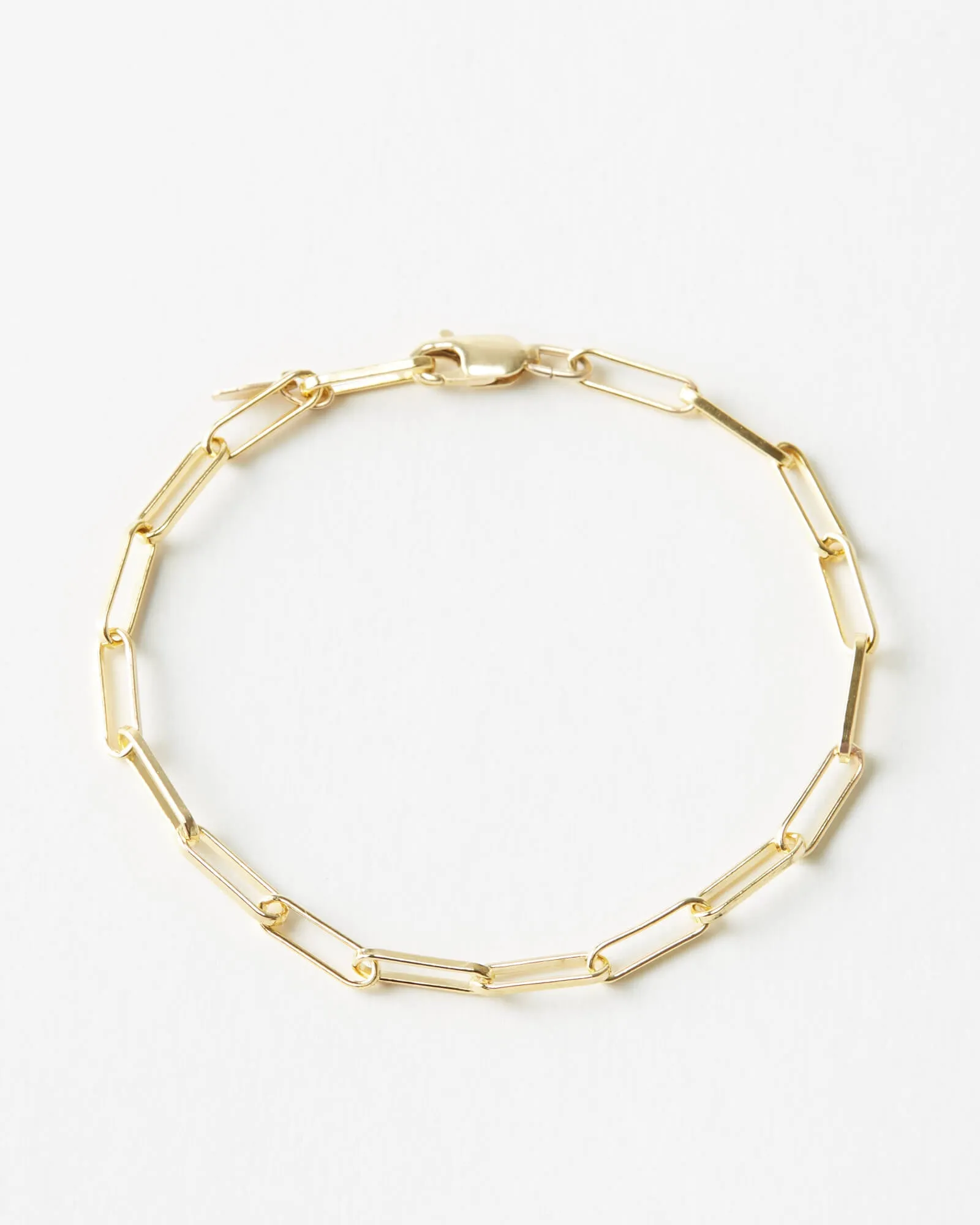 Bold Paperclip Chain Bracelet