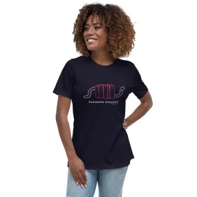 Bookworm Munchies T-shirt - Pink