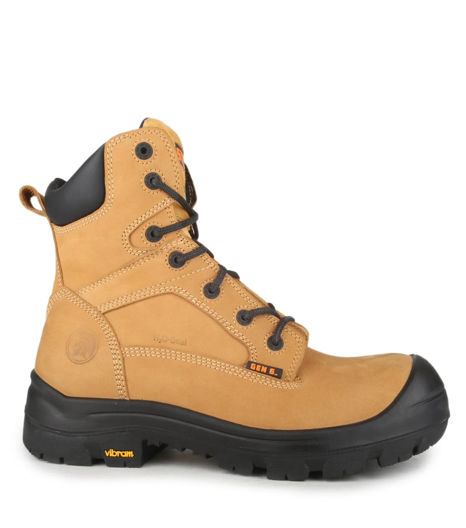 Bottes de travail 8'' Canuck avec semelle Vibram - STC