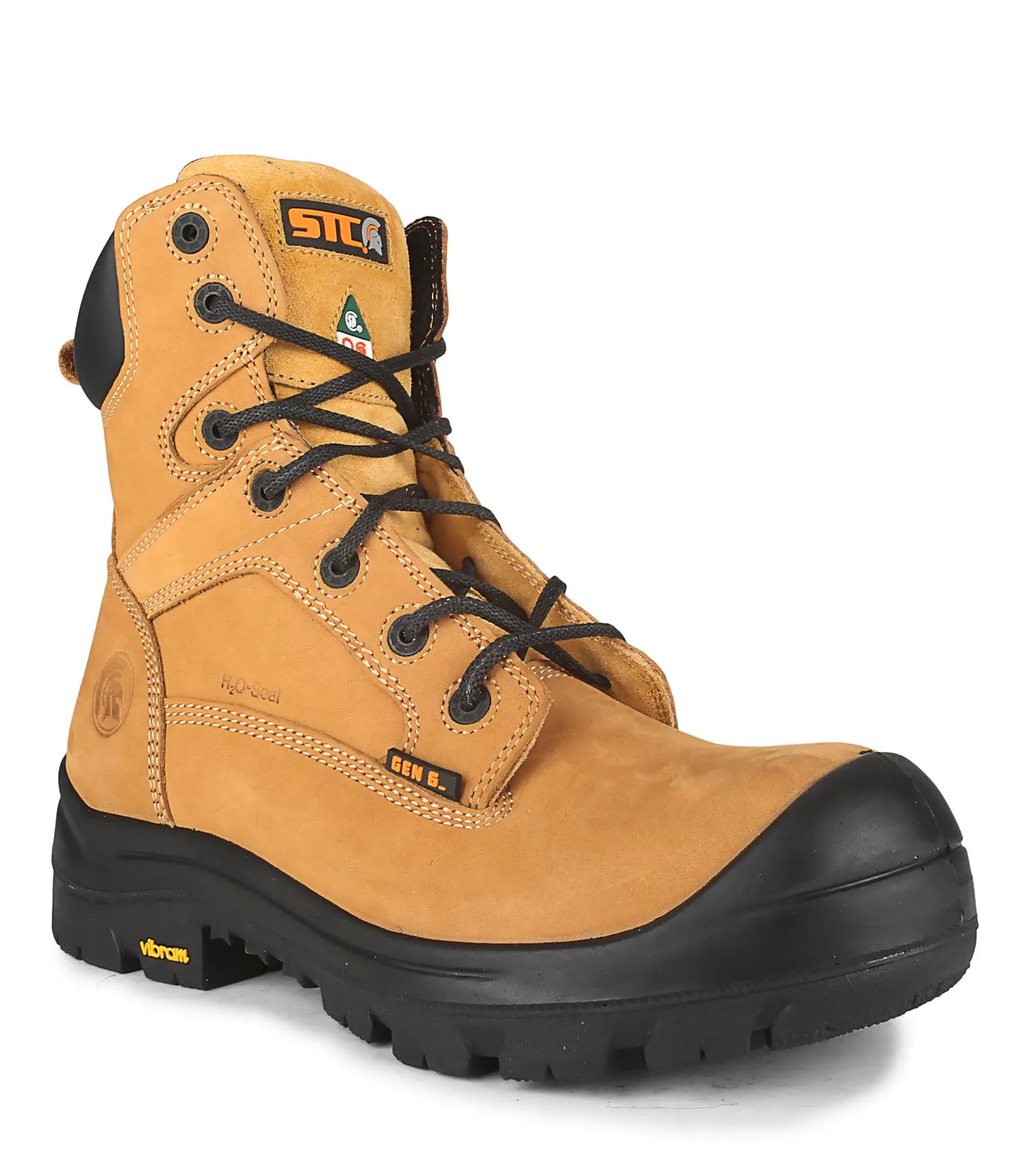 Bottes de travail 8'' Canuck avec semelle Vibram - STC