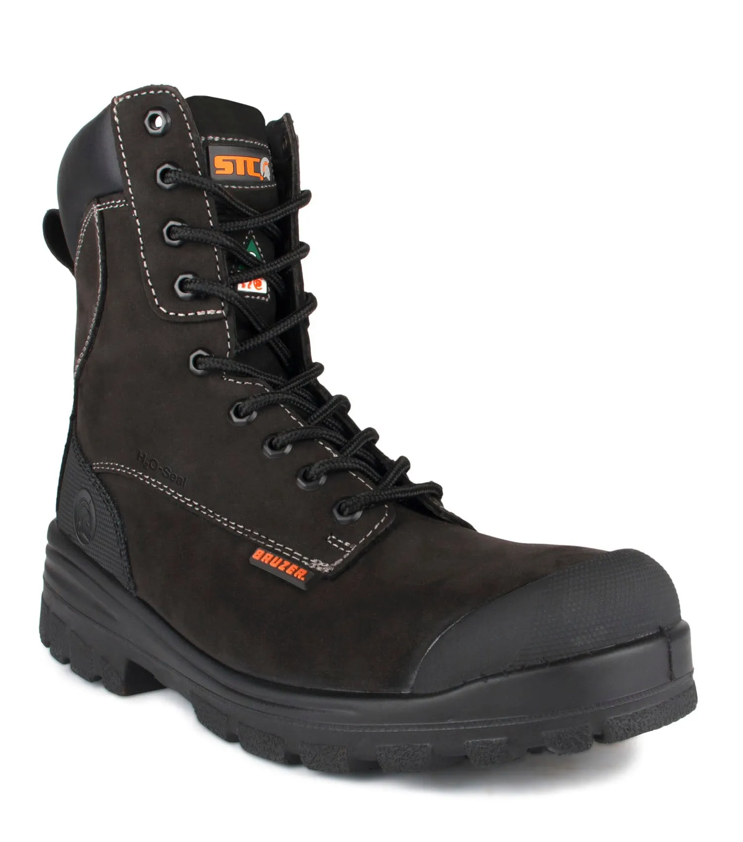 Bottes de travail 8'' Master en cuir Nubuck - STC