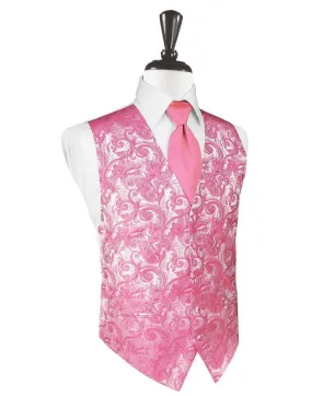 Bubblegum Tapestry Tuxedo Vest