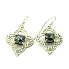 Cabo Clover Pyrite Earring