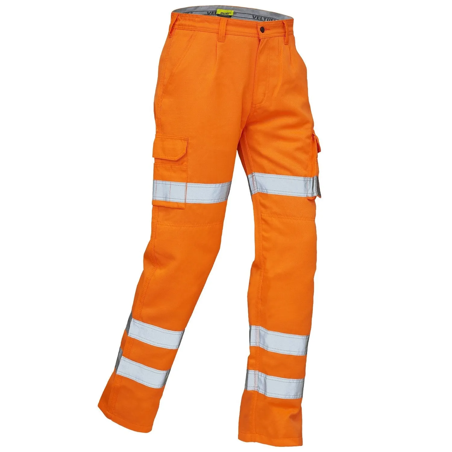 Cargo Hi-Vis Work Trousers