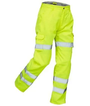 Cargo Hi-Vis Work Trousers