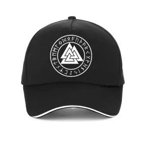 Casquette viking valknut