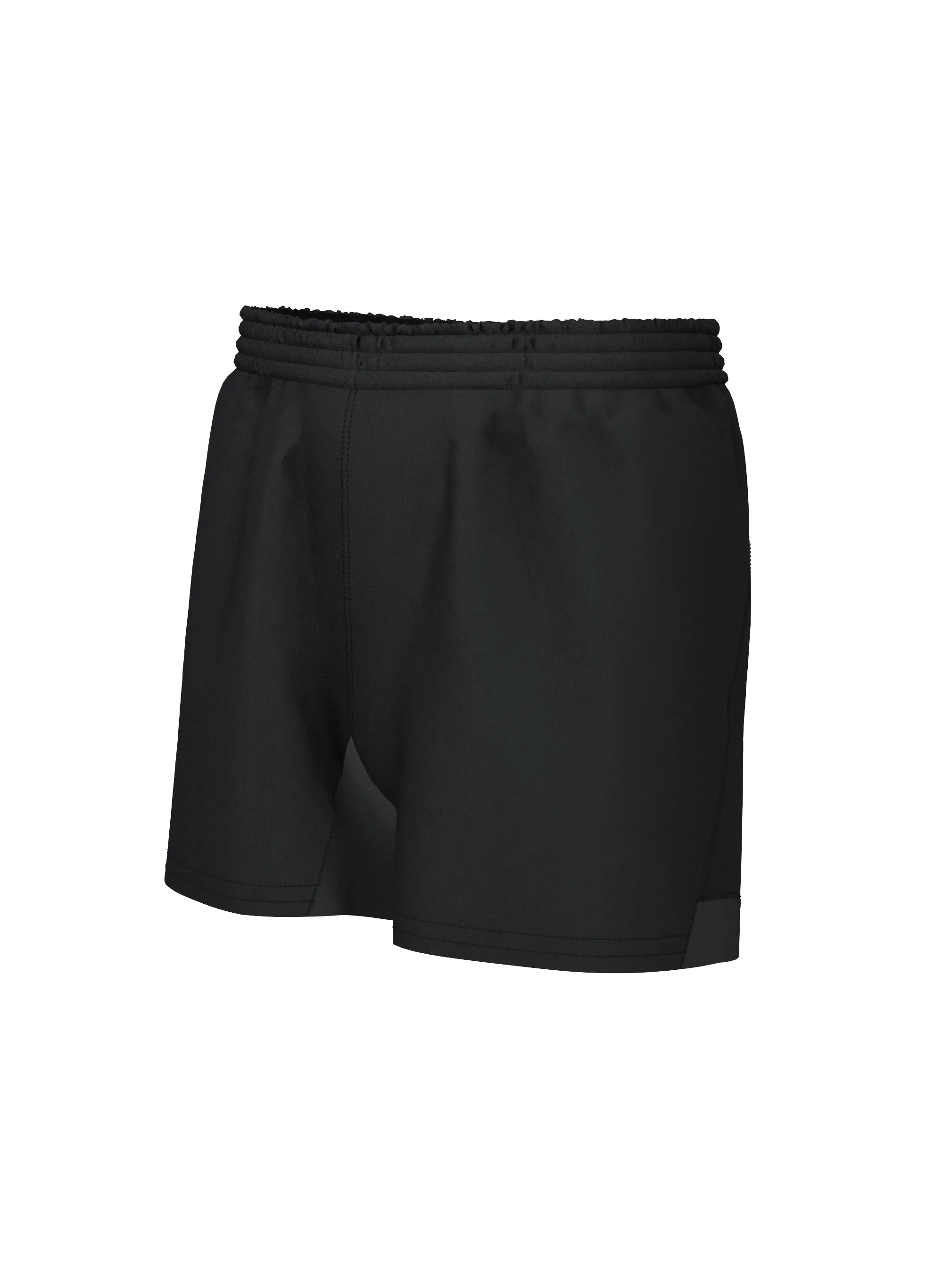 Chadwick Black Rugby Shorts