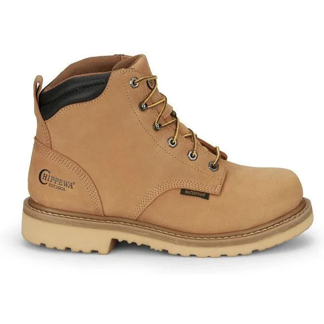 Chippewa Men's Northbound 6" WP 400G Insulated Work Boot -Wheat- NC2501