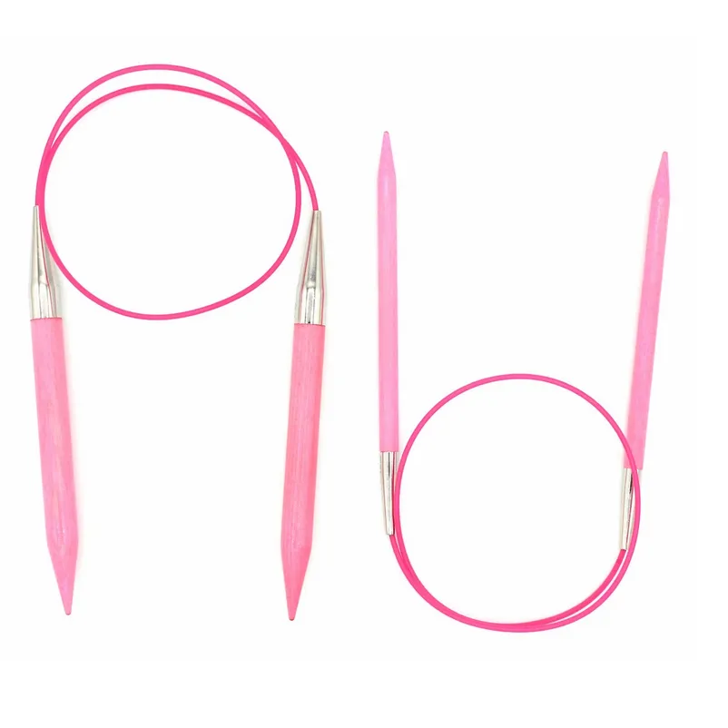 Circular Wooden Needles 60 cm - BLUSH by LYKKE