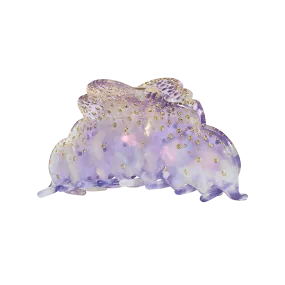 Cloud hair claw - light purple