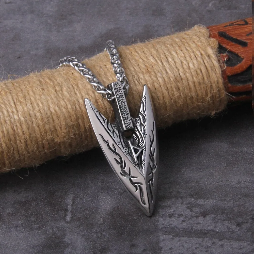 Collier Viking "Lance de la Destinée: Collier Gungnir"