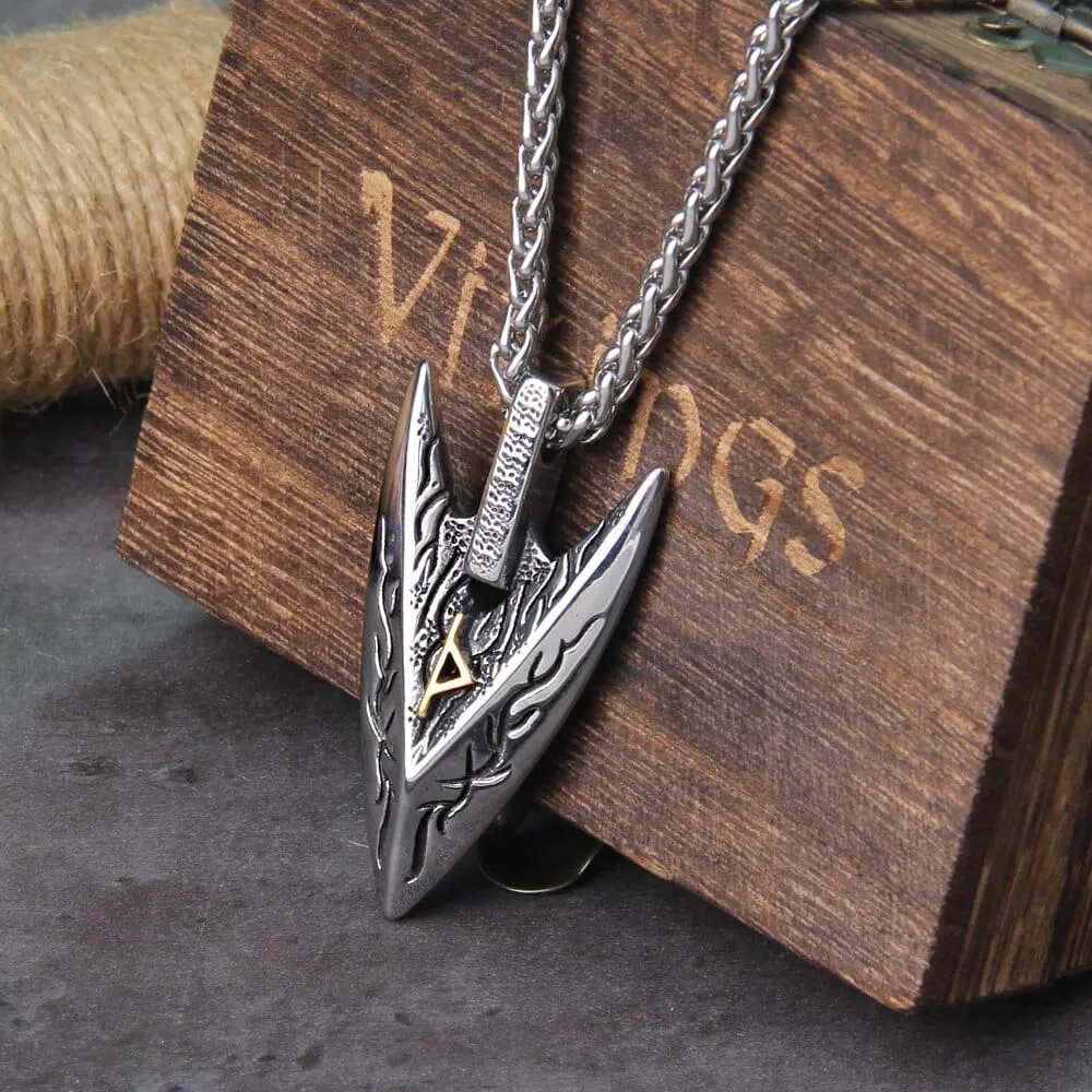 Collier Viking "Lance de la Destinée: Collier Gungnir"