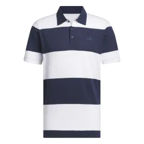 Colourblock Rugby Stripe Regular Fit Core Polo White/Navy - SS24