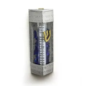 Contemporary Wedding Shard Mezuzah 169-B by Joy Stember Metal Arts Studio