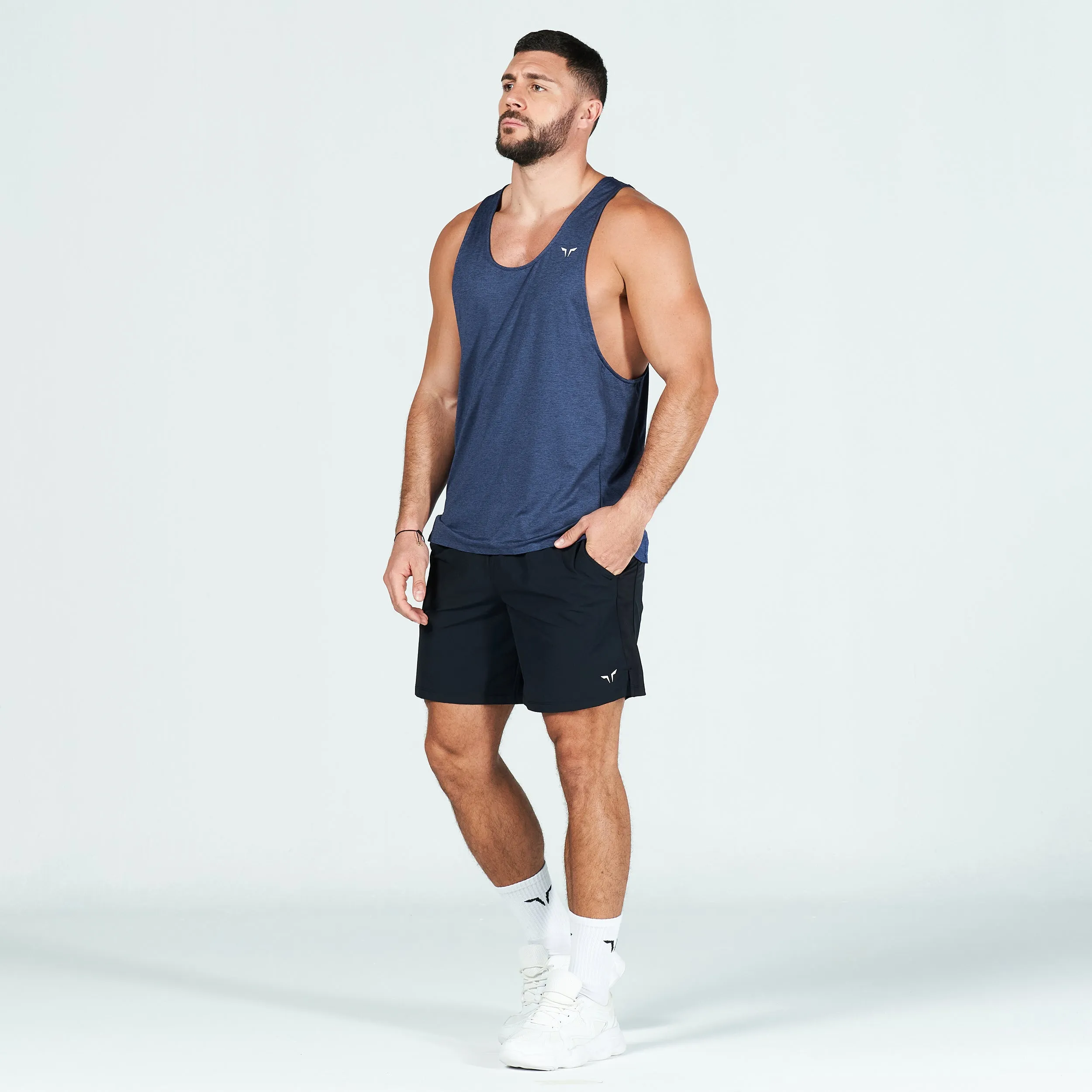 Core Aero Tech Stringer - Navy Marl