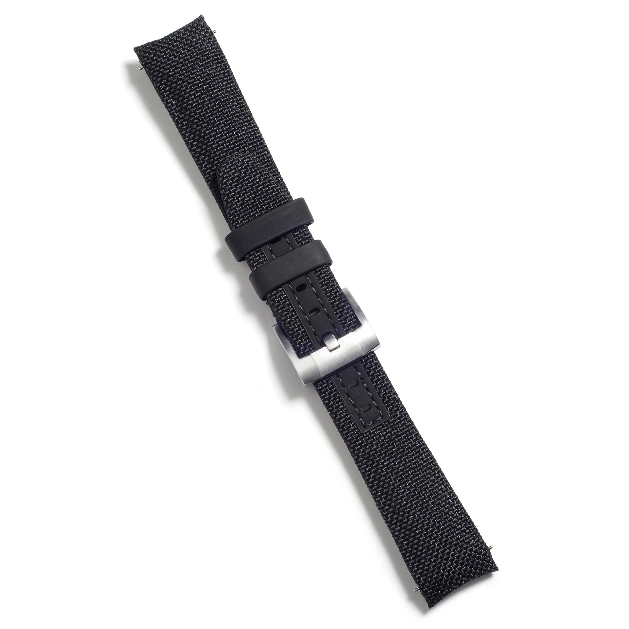 Curved End Nylon Strap for Rolex Submariner Ceramic with Tang Buckle