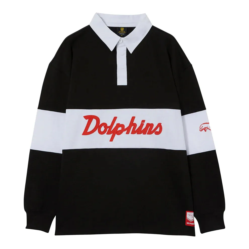 DOLPHINS NRL ADULT LEAGUE LS POLO