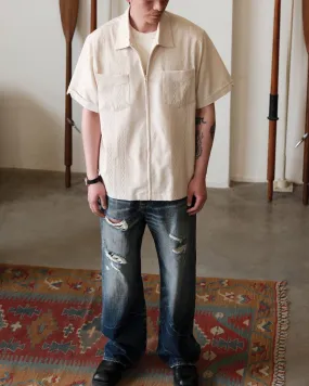 Embroidered Guayabera Jacket