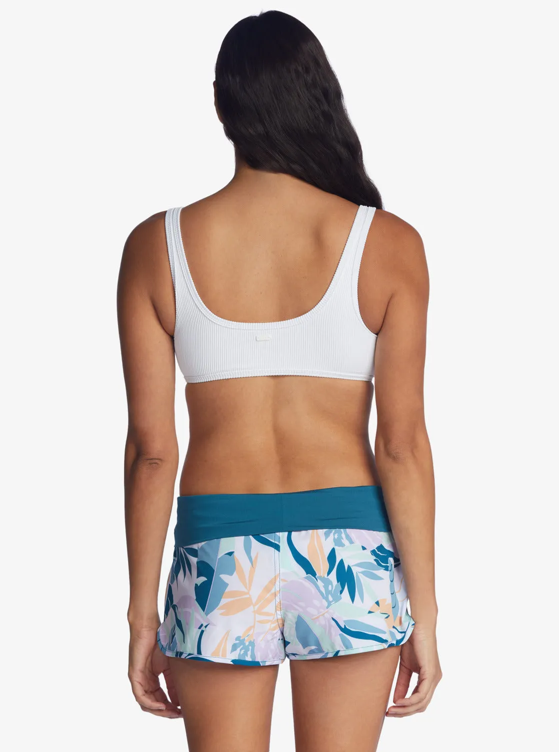 Endless Summer 2" Boardshorts - Bright White Noumea Floral